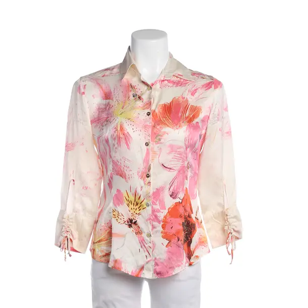 Bluse in Mehrfarbig, Seide, Roberto Cavalli