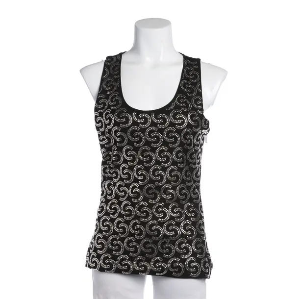 Top in Schwarz, Viskose, Roberto Cavalli