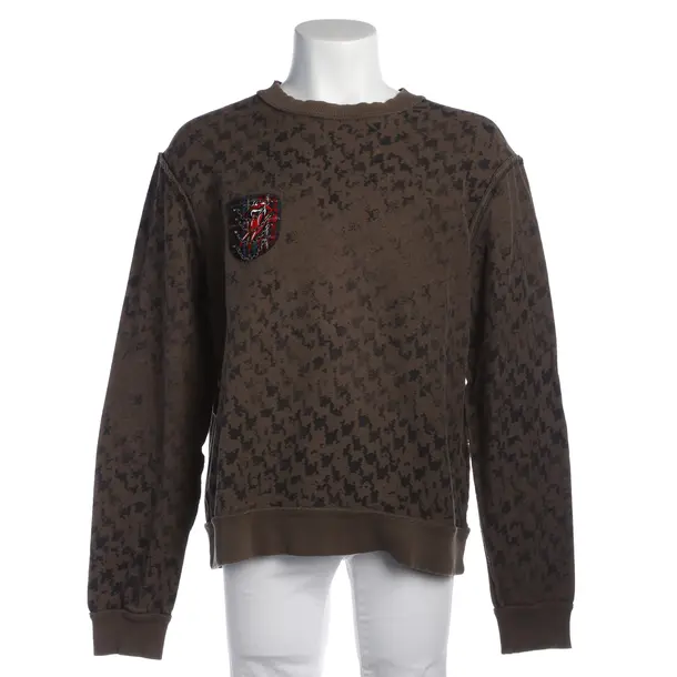 Sweatshirt in Brown, Cotton, Hugo Boss Orange