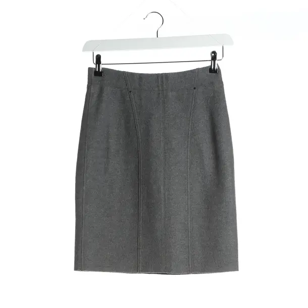Rock in Grau, Wolle, Marc Cain Sports