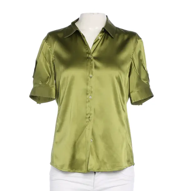 Blouse in Green, Silk, Hugo Boss Black Label
