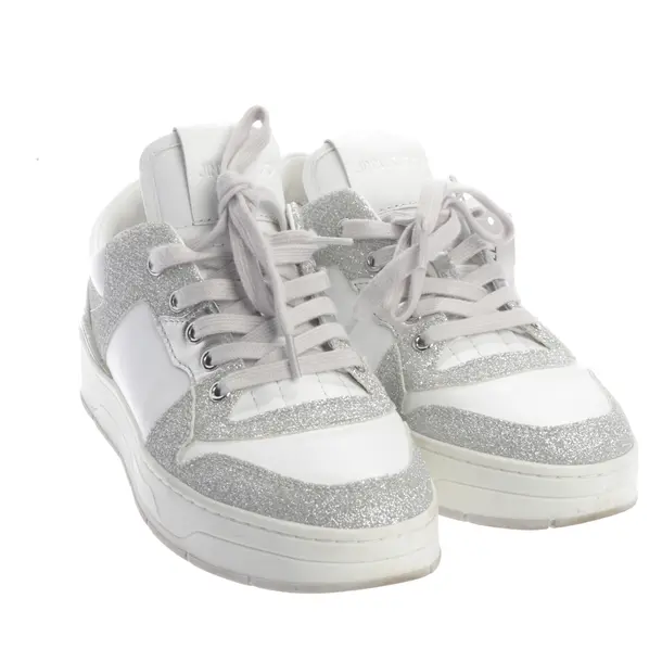 Sneaker in Weiß, , Jimmy Choo