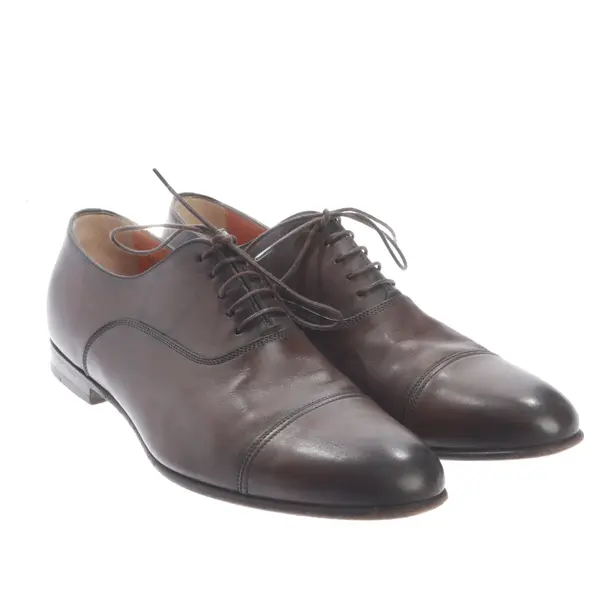 Slip On Shoes in Brown, , Santoni