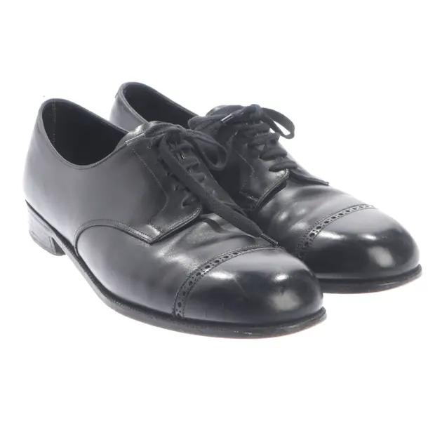 Slip On Shoes in Black, , John Lobb