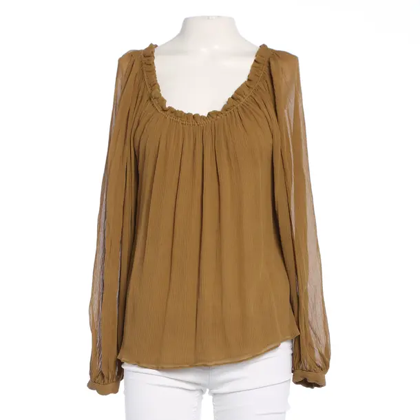 Bluse in Braun, Seide, Dorothee Schumacher
