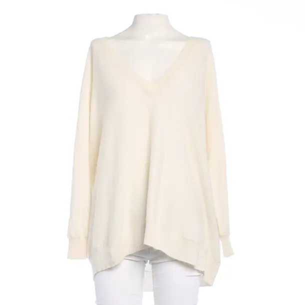 Cashmere Jumper in White, Cashmere, Lisa Yang