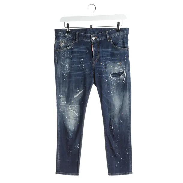 Jeans Straight Fit in Blau, Baumwolle, Dsquared