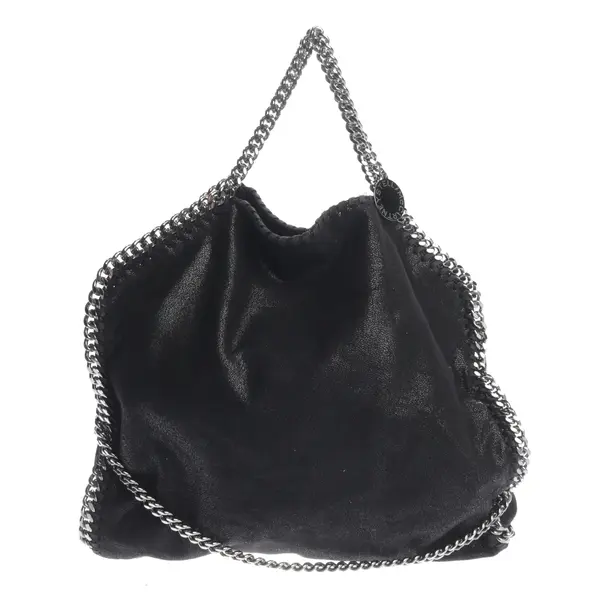 Shoulder Bag in Black, Leather, Stella McCartney