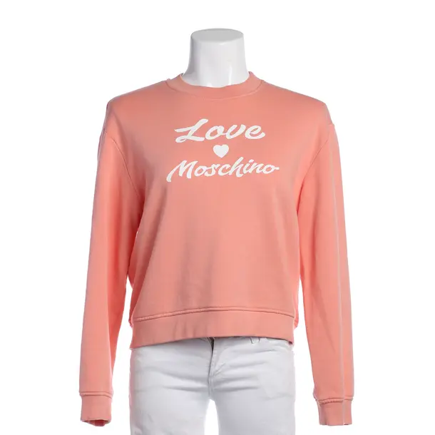 Sweatshirt in Orange, Cotton, Love Moschino