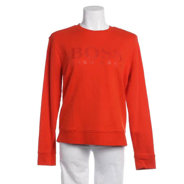 Sweatshirt in Rot, Baumwolle, Hugo Boss Black Label