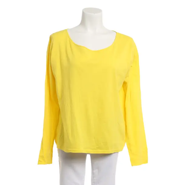 Longsleeve, in Gelb, Baumwolle, American Vintage