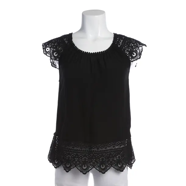 Shirt in Schwarz, Baumwolle, Rosemunde