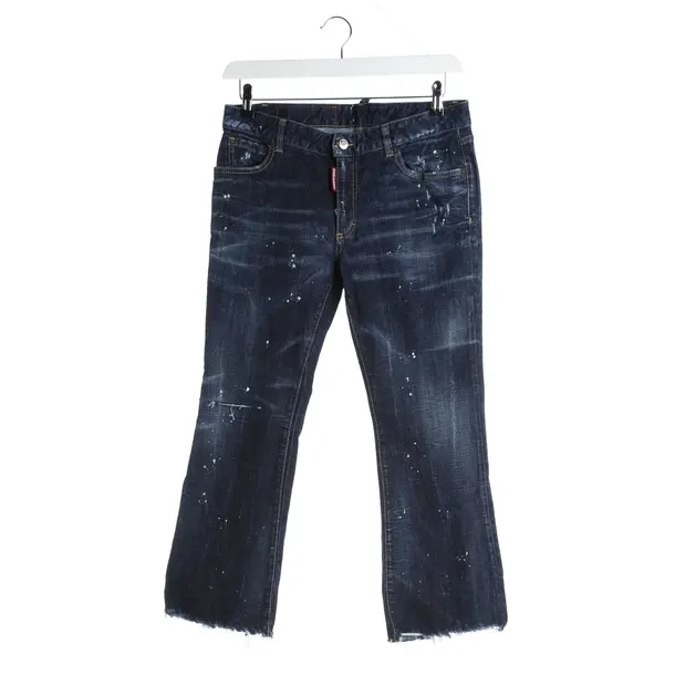 Straight Fit Jeans in Blue, Cotton, Dsquared