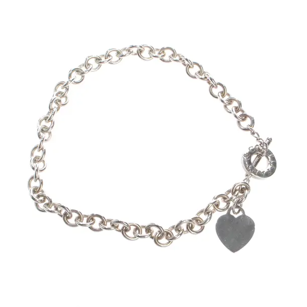 Halskette in Metallic, 925er Sterling Silber, Tiffany & Co