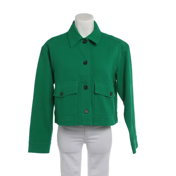 Summer Jacket in Green, Cotton, Marc O'Polo