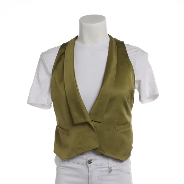 Vest in Green, Viscose, Dorothee Schumacher