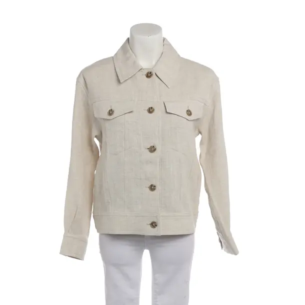 Summer Jacket in White, Linen, Marc O'Polo