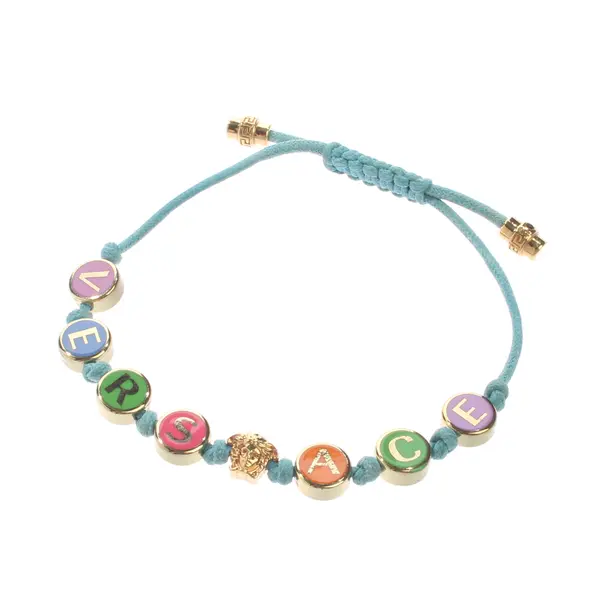 Armband in Mehrfarbig, Sonstige Fasern, Versace