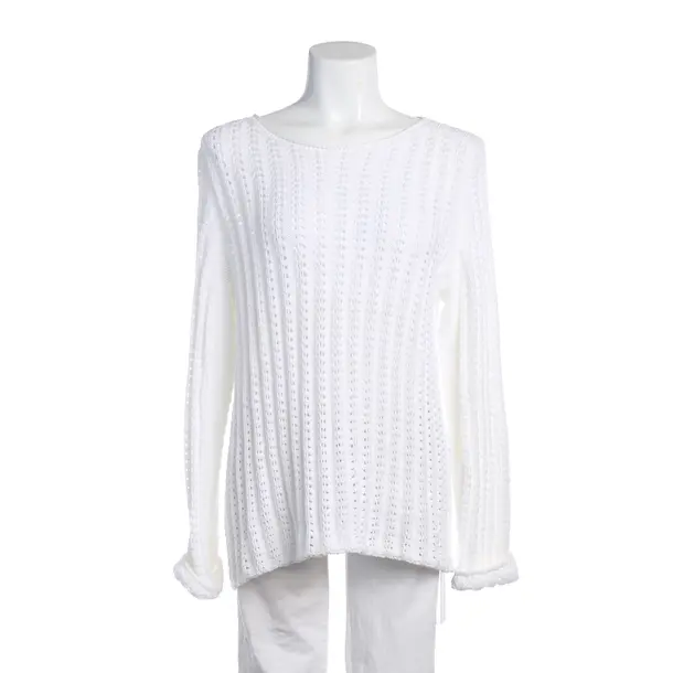 Pullover in Weiß, Baumwolle, Marc Cain Sports