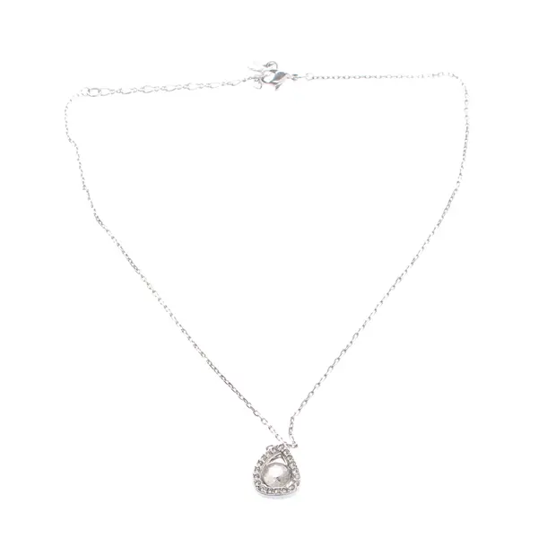 Necklace in Metallic, Metal (metallic, metallized), Swarovski