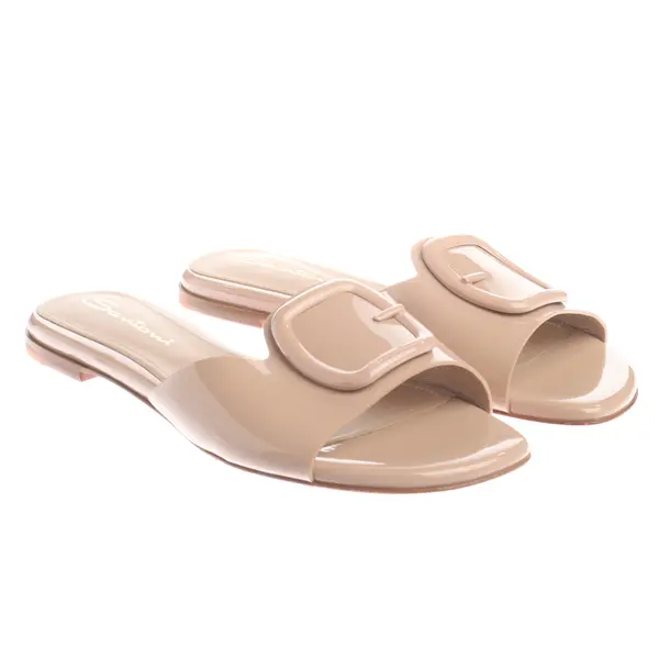 Sandals, in Brown, Santoni