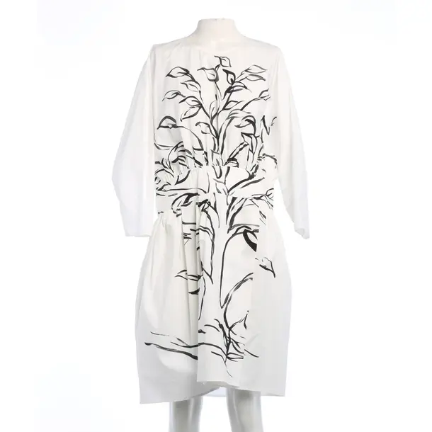 Dress in White, Cotton, Longchamp