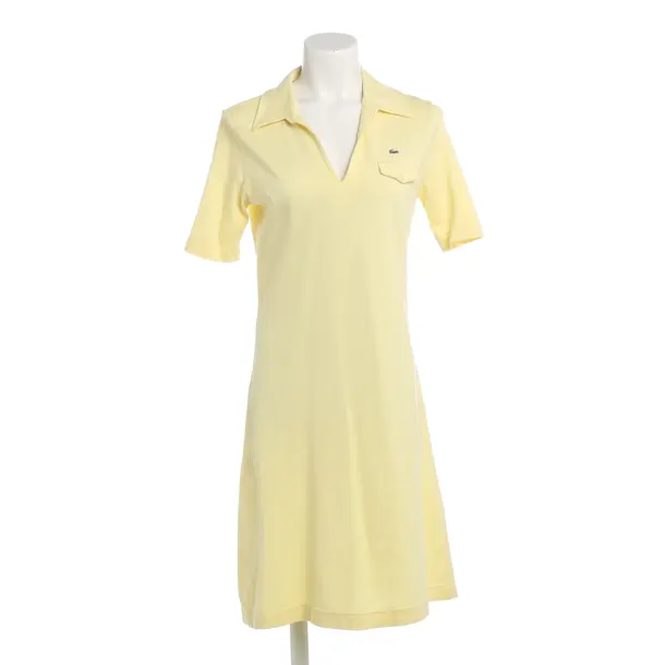 Dress, in Yellow, Cotton, Lacoste