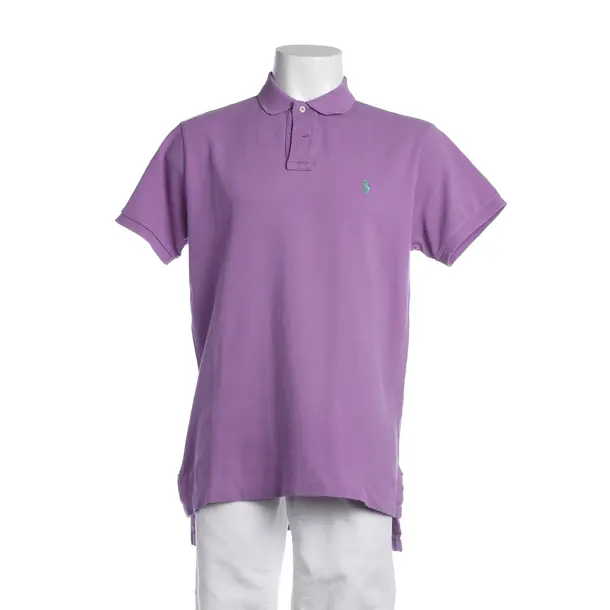 Poloshirt in Lila, Baumwolle, Polo Ralph Lauren