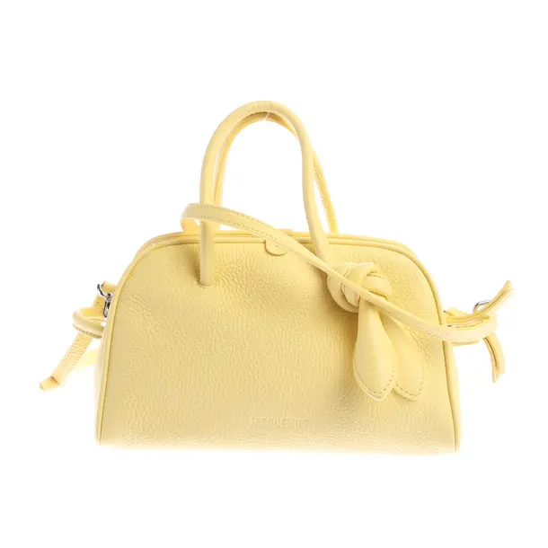 Borsetta, in Giallo pastello, Pelle, Jacquemus