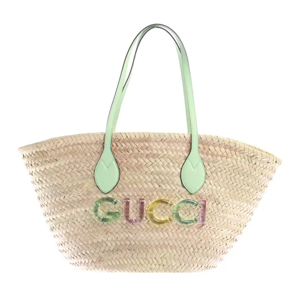 Shopper in Gelb, Sonstiges Material, Gucci