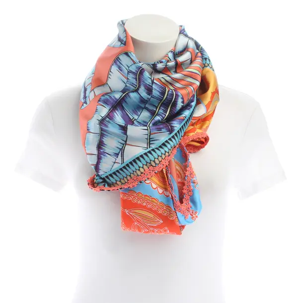 Shawl, in Multicolored, Polyester, Marc Cain