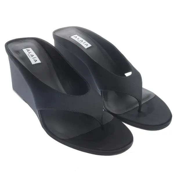 Sandaletten, in Schwarz, Alaia