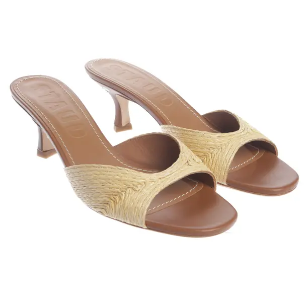 Heeled Sandals, in Light Brown, Staud