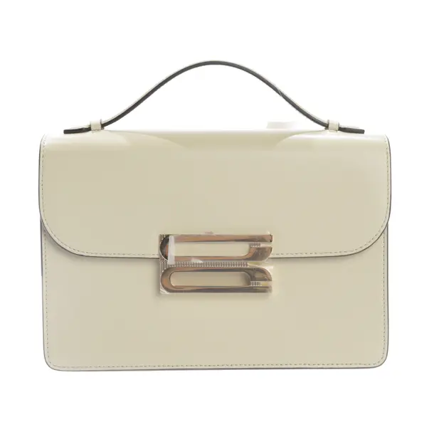 Handbag, in Beige, Leather, Victoria Beckham