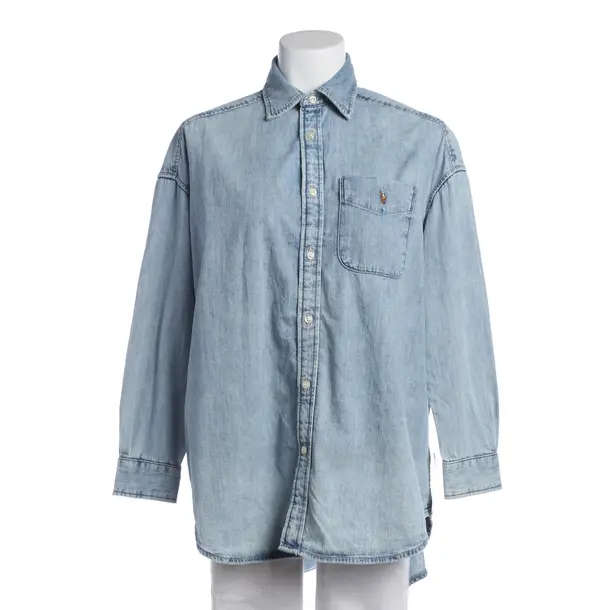 Camicia in denim, in Blu, Cotone, Polo Ralph Lauren