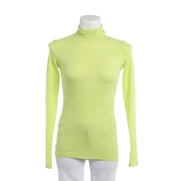 Long Sleeve Shirt, in Neon Green, Polyester, Marc Cain