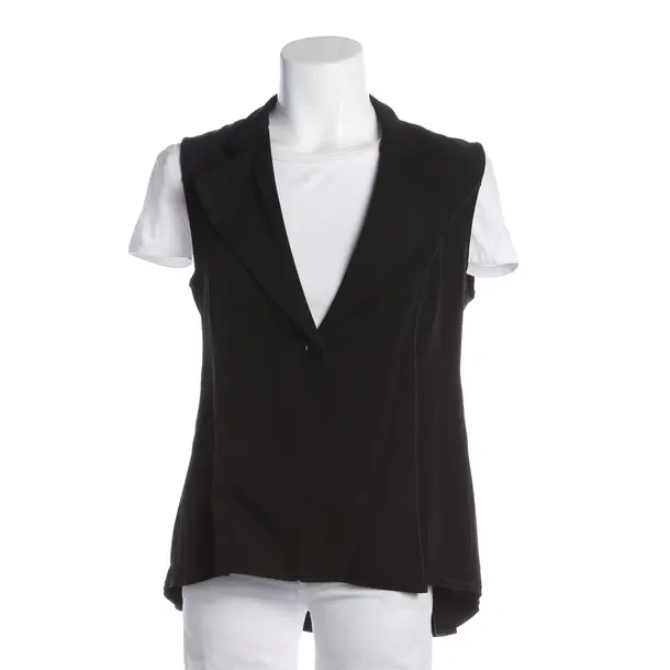 Vest, in Black, Polyester, High Use