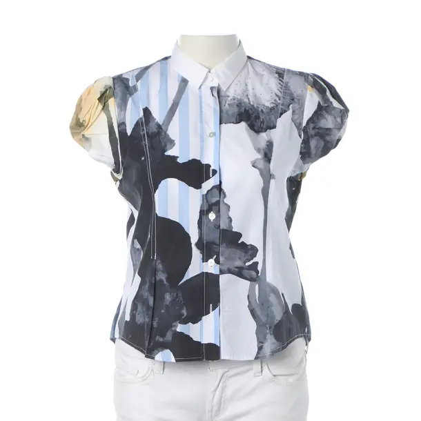 Blouse, in Multicolored, Cotton, High Use