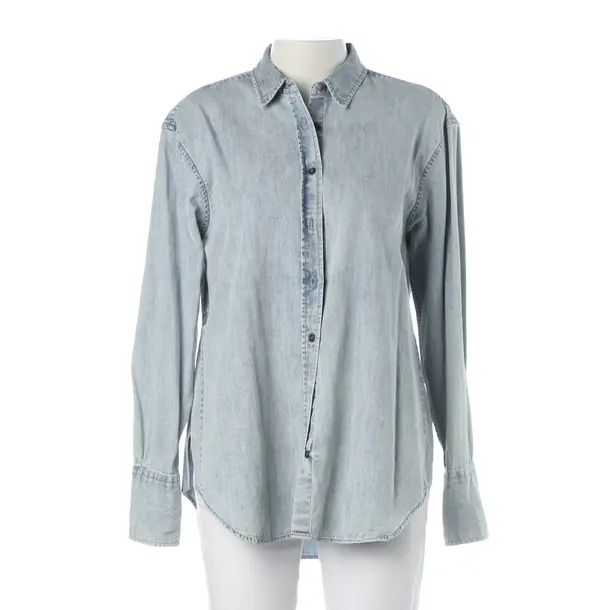 Camicia in denim, in Blu, Cotone, Chiuso