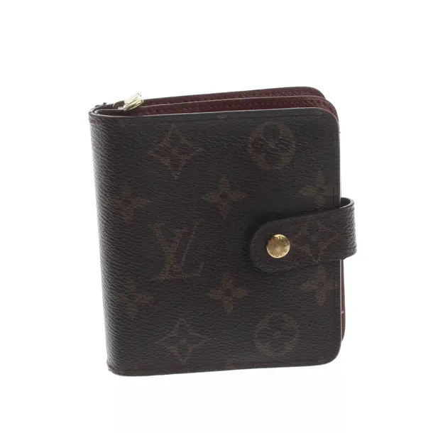 Geldbörse, in Braun, Leder, Louis Vuitton