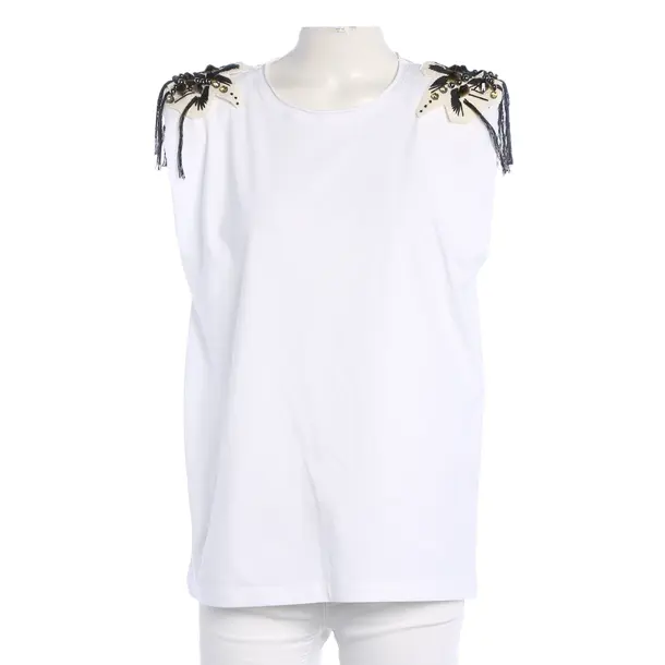 Top, in Weiß, Baumwolle, Dorothee Schumacher