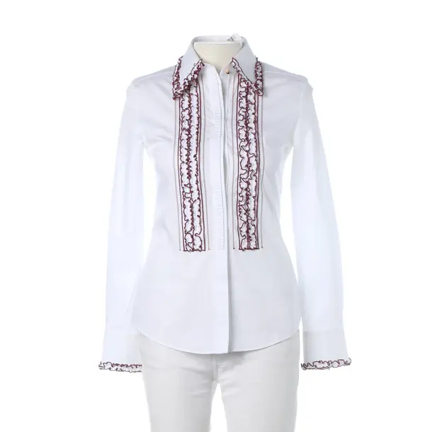 Blouse, in White, Cotton, Dolce & Gabbana