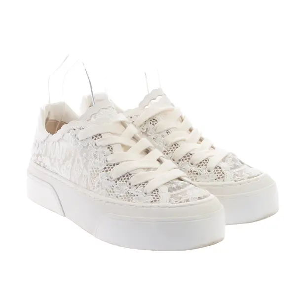 Sneaker, in Bianco, Falegname