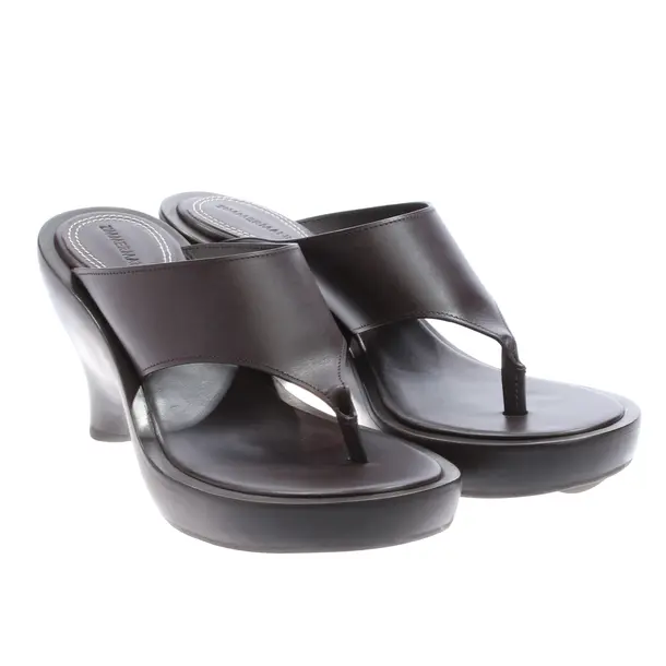 Sandali, in Marrone scuro, Falegname