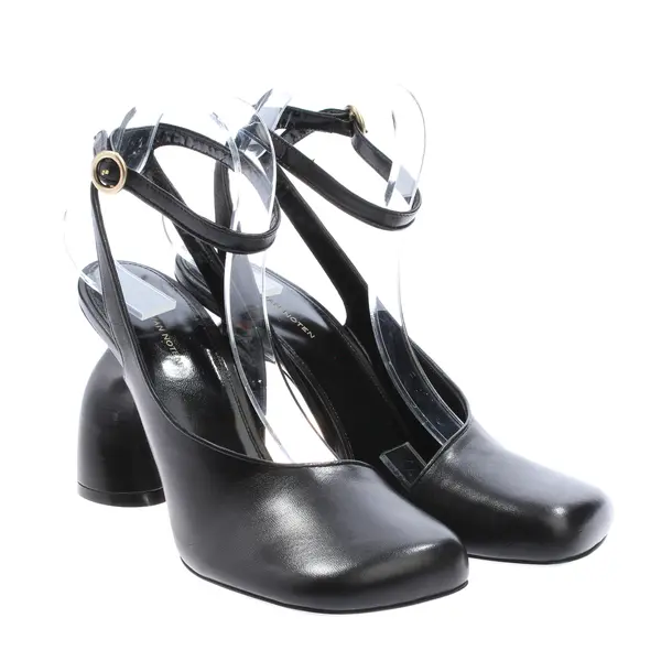 Slingbacks, in Schwarz, Dries van Noten