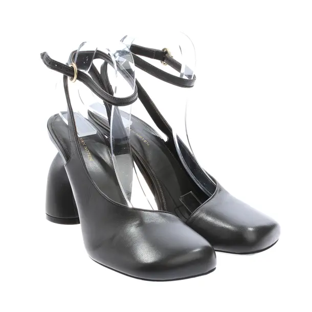 Slingbacks, in Dunkelgrau, Dries van Noten