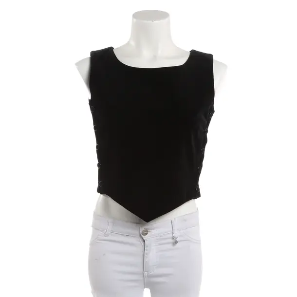 Top, in Black, Cotton, Valentino