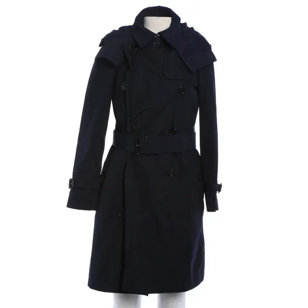 Trench Coat, in Navy, Polyester, Burberry