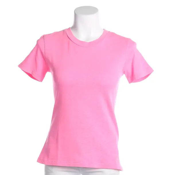 Shirt, in Neon Pink, Cotton, American Vintage