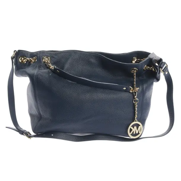 Shoulder Bag, in Navy, Leather, Michael Kors